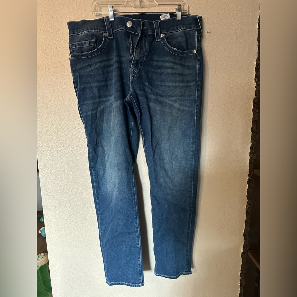 Men’s true religion relaxed skinny jeans 36x32